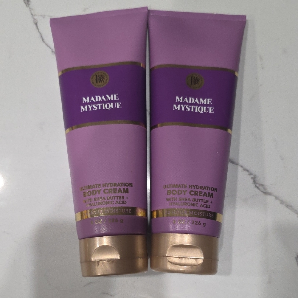 Bath & Body Works Madame Mystique Body Cream - Purple and Gold
